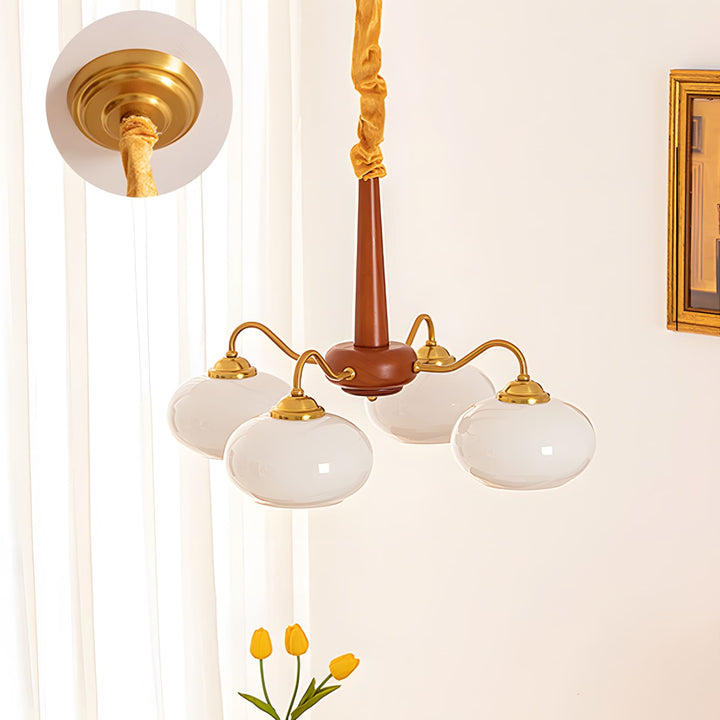 Persimmon Chandelier