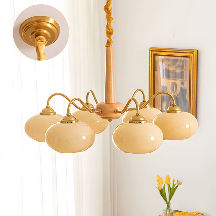 Persimmon Chandelier