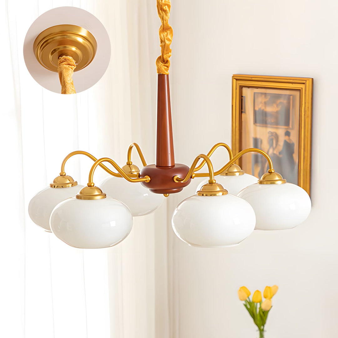 Persimmon Chandelier