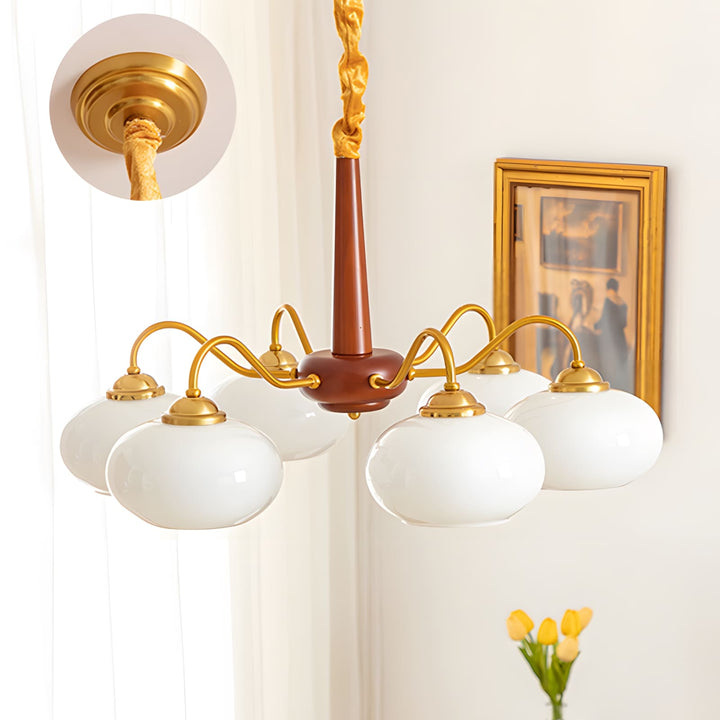 Persimmon Chandelier
