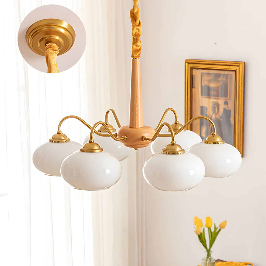 Persimmon Chandelier