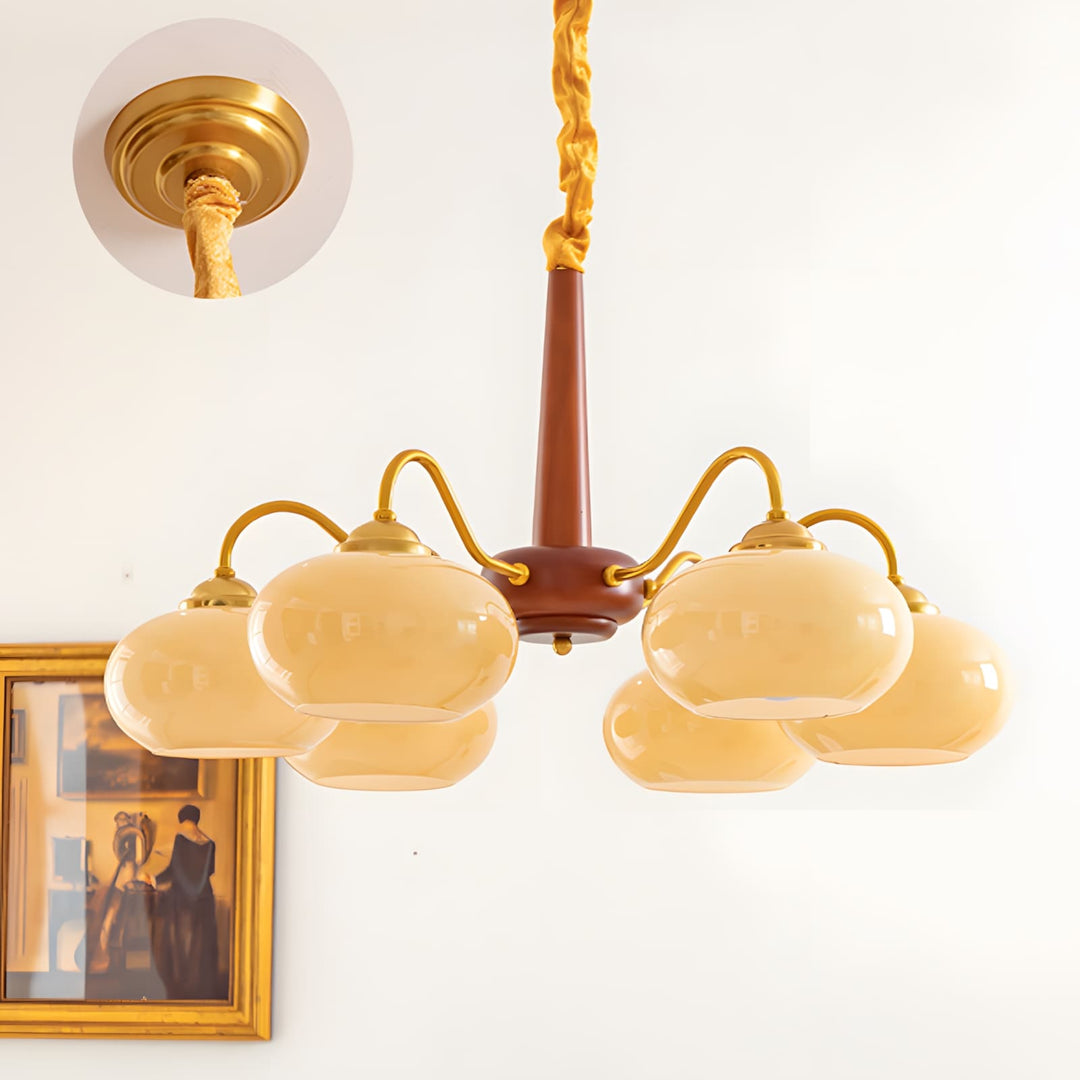 Persimmon Chandelier