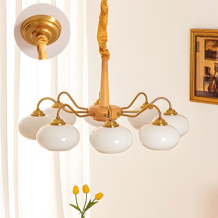 Persimmon Chandelier