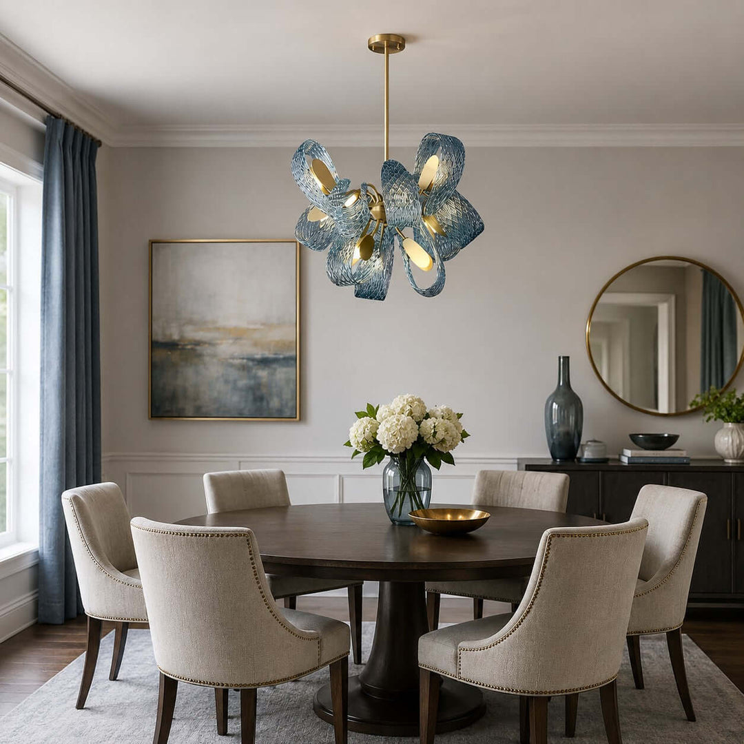 Petal Glass Chandelier