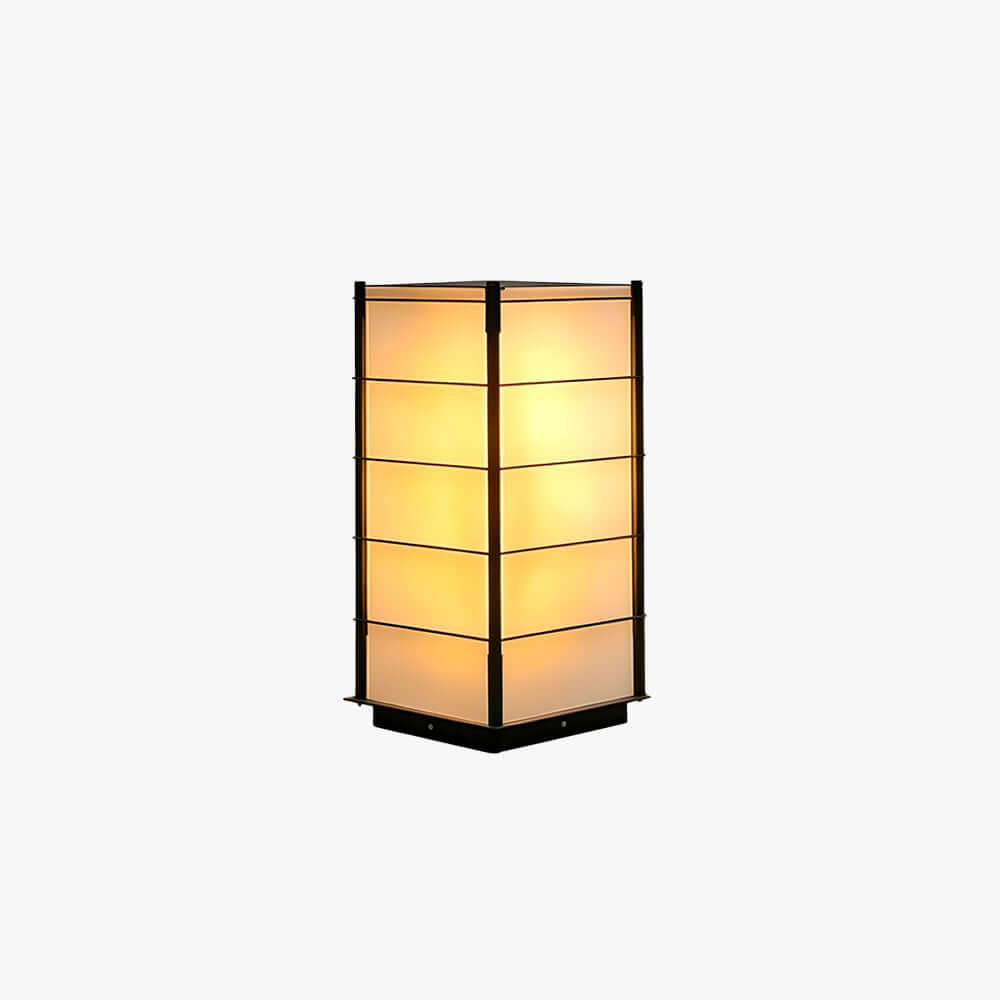 Phaero Outdoor Floor Lamp - Minimalist Wabi-sabi Solar Light