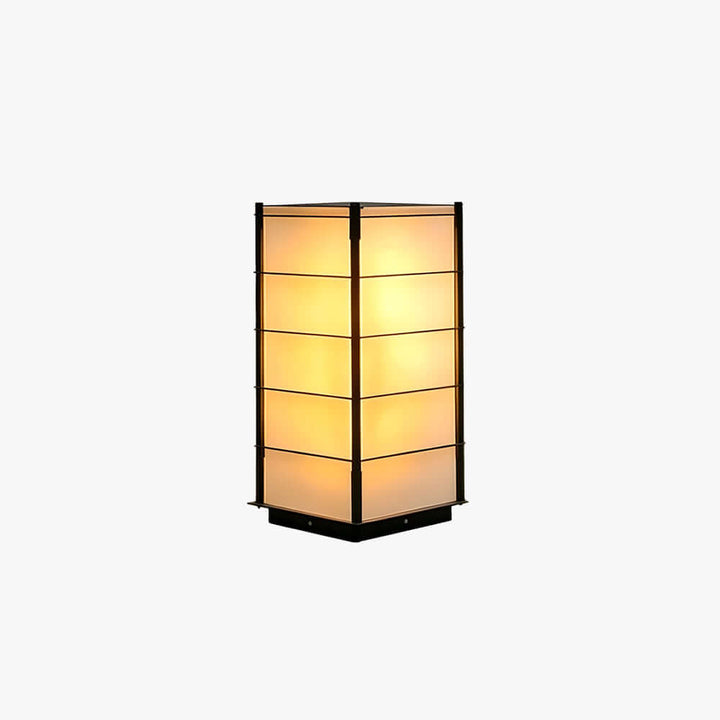 Phaero Outdoor Floor Lamp - Minimalist Wabi-sabi Solar Light