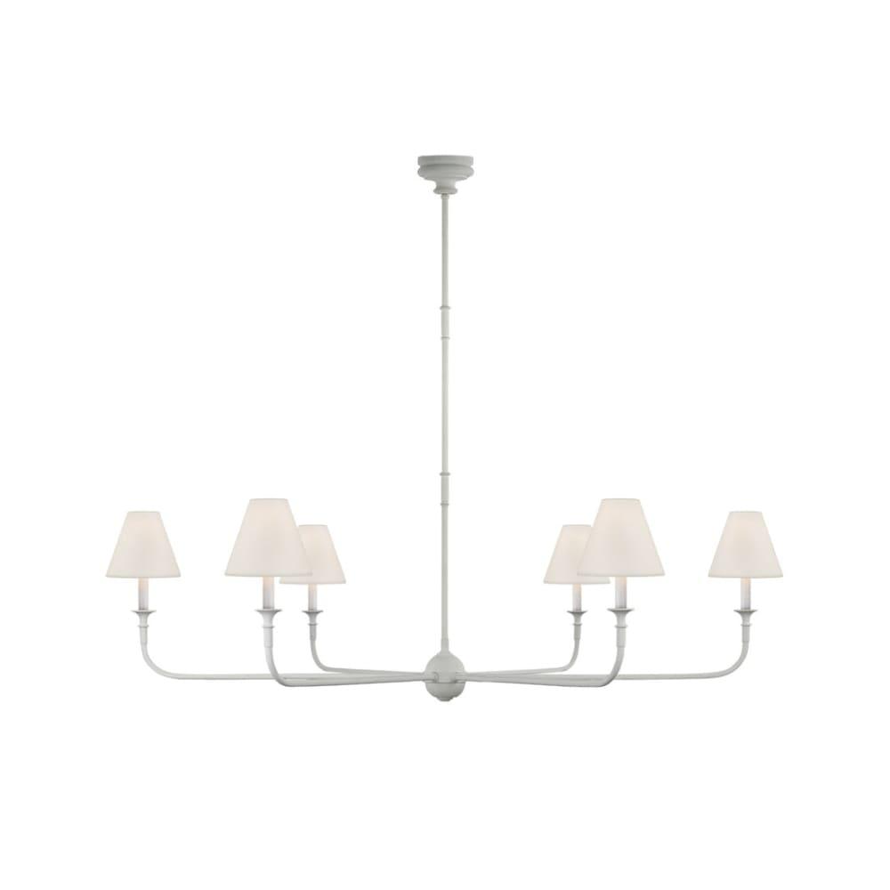 Piaf Grande Chandelier – Modern Mid Century Brass Light for Dining | Vinlighting