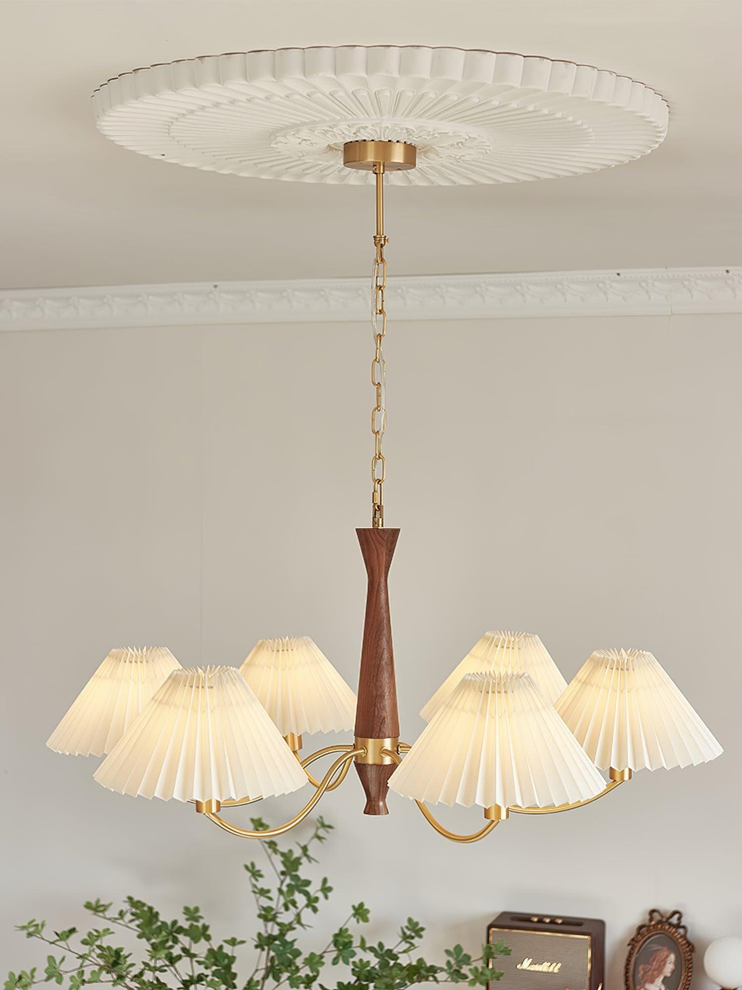 Pleated Chandelier - Vinlighting