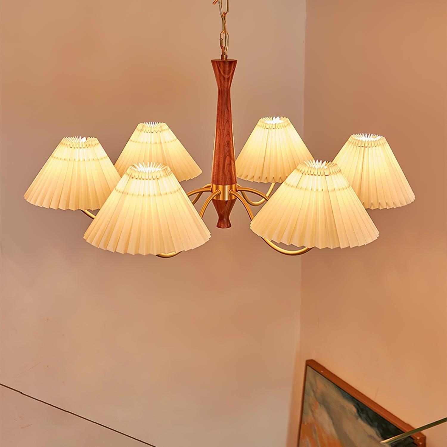 Pleated Chandelier - Vinlighting