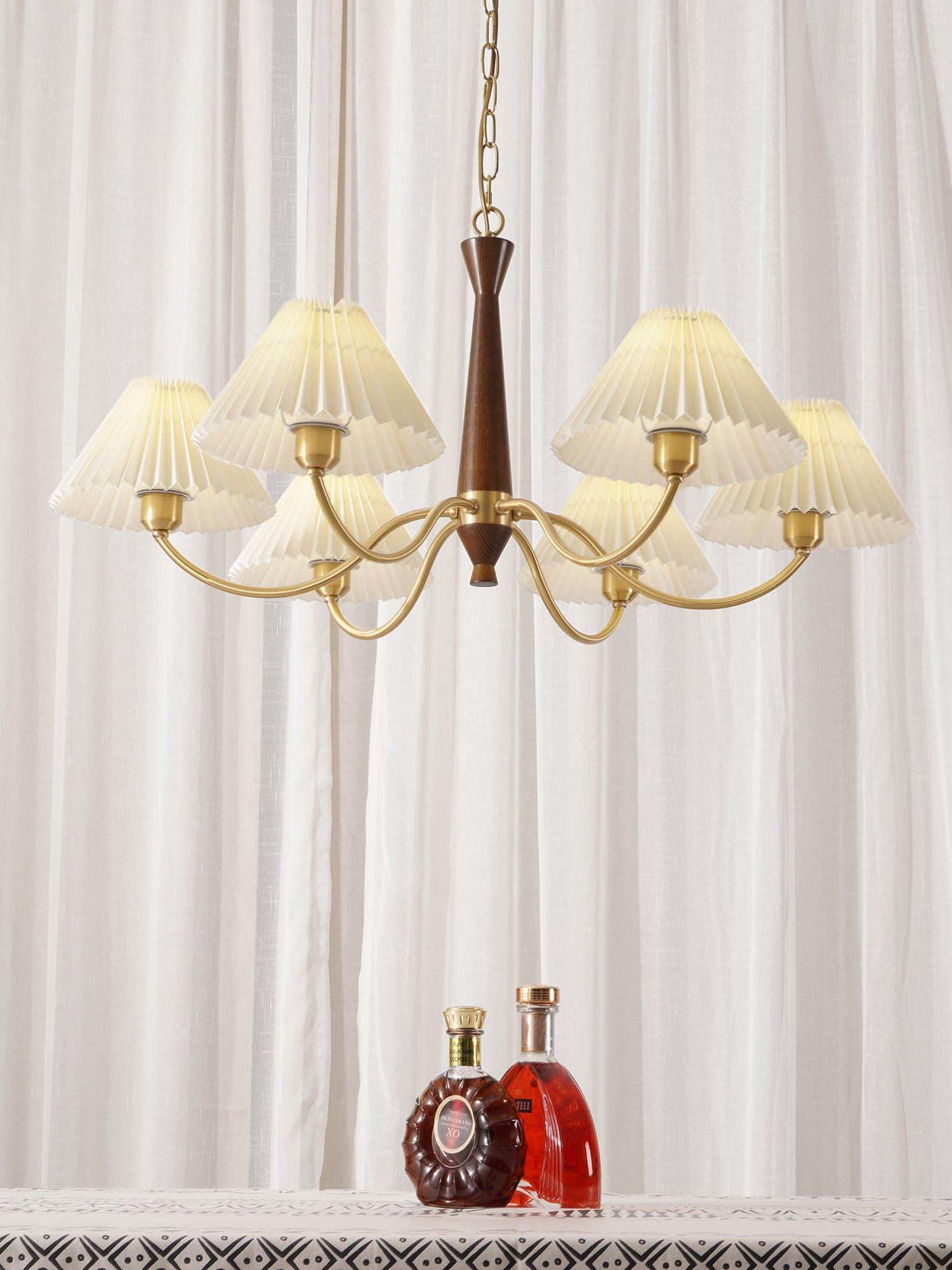 Pleated Chandelier - Vinlighting