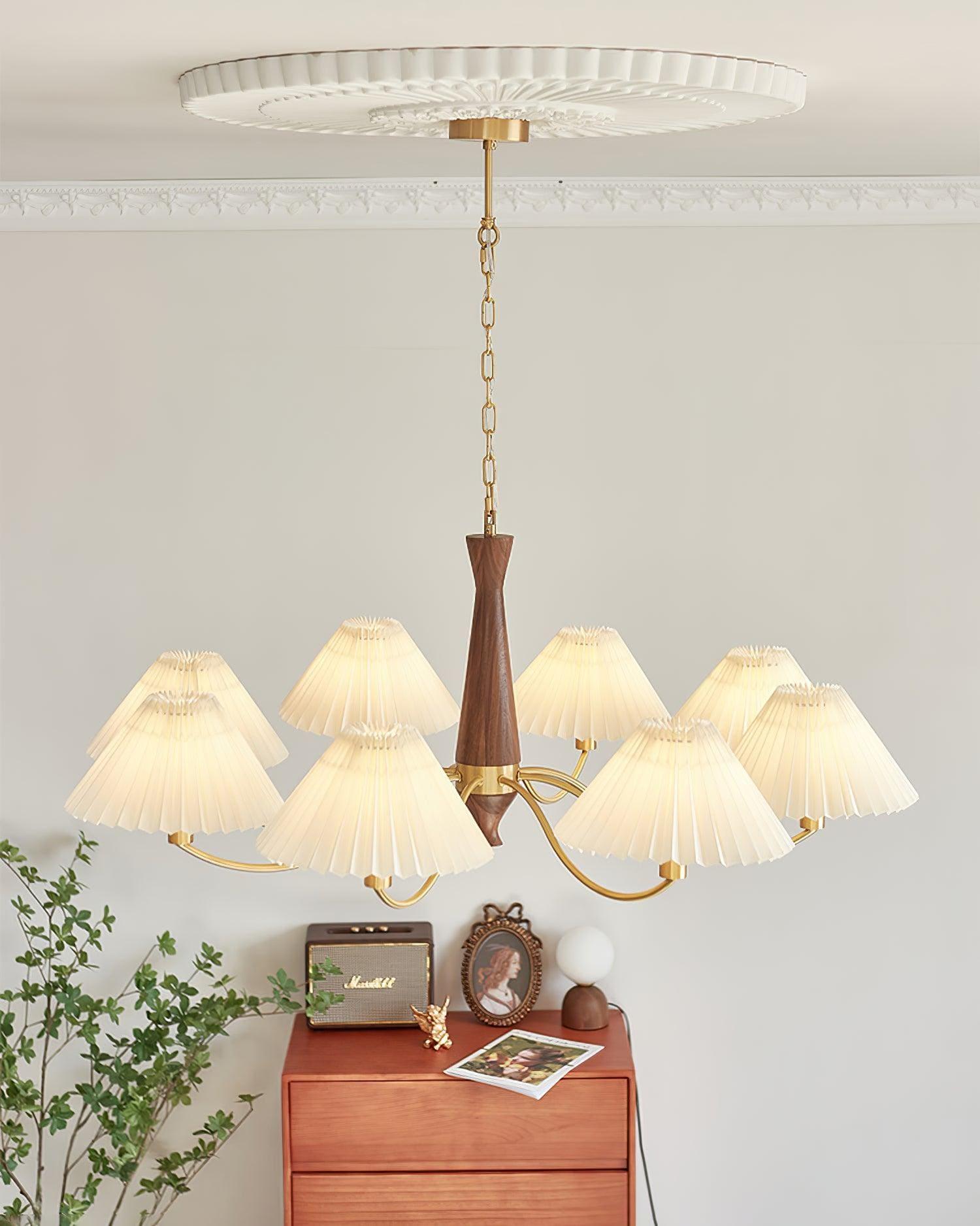 Pleated Chandelier - Vinlighting