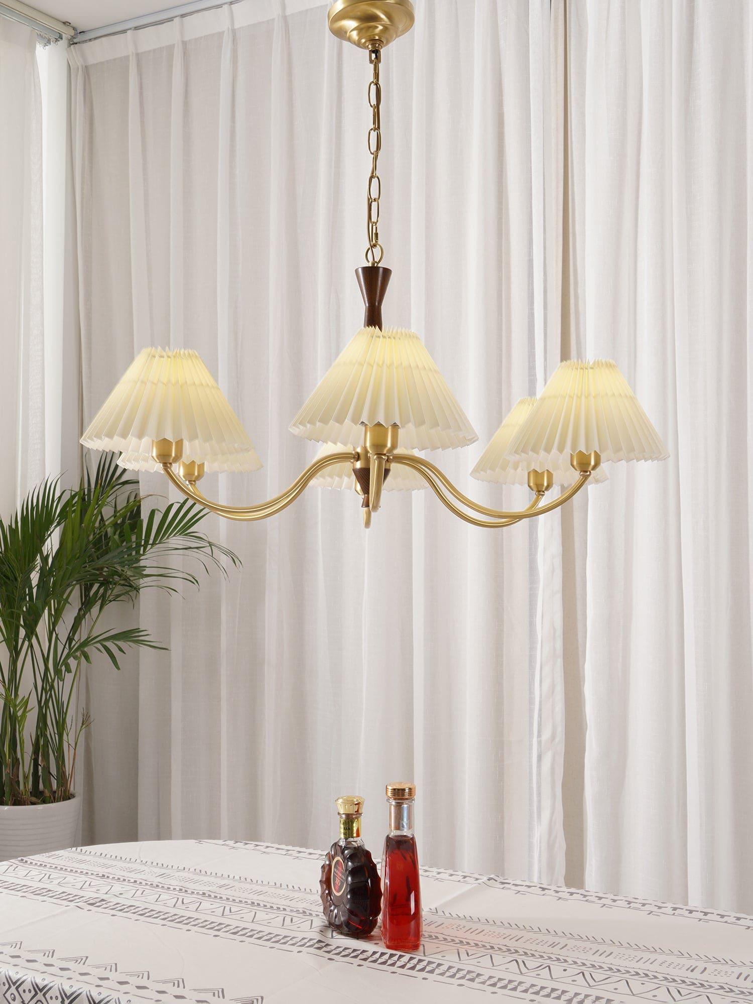 Pleated Chandelier - Vinlighting