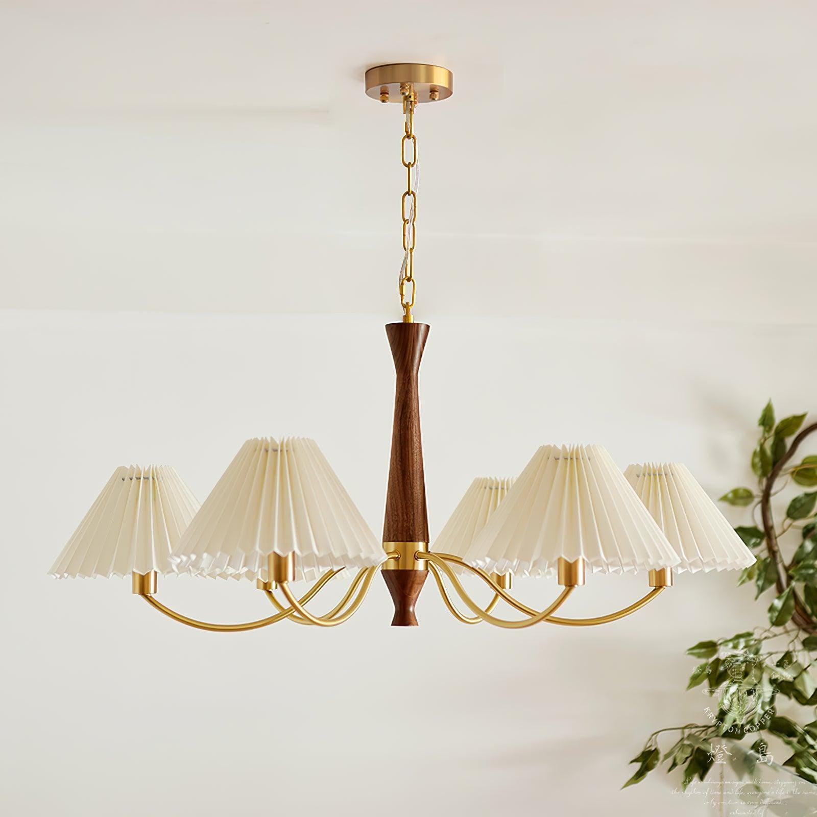 Pleated Chandelier - Vinlighting