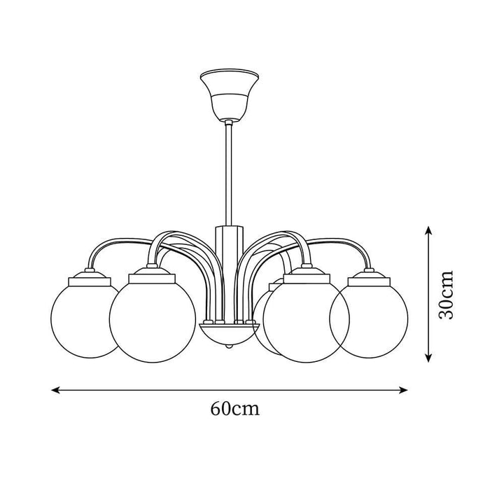 Polaris Art Chandelier | Luxury Bauhaus Inspired Lighting | Vinlighting | Vinlighting