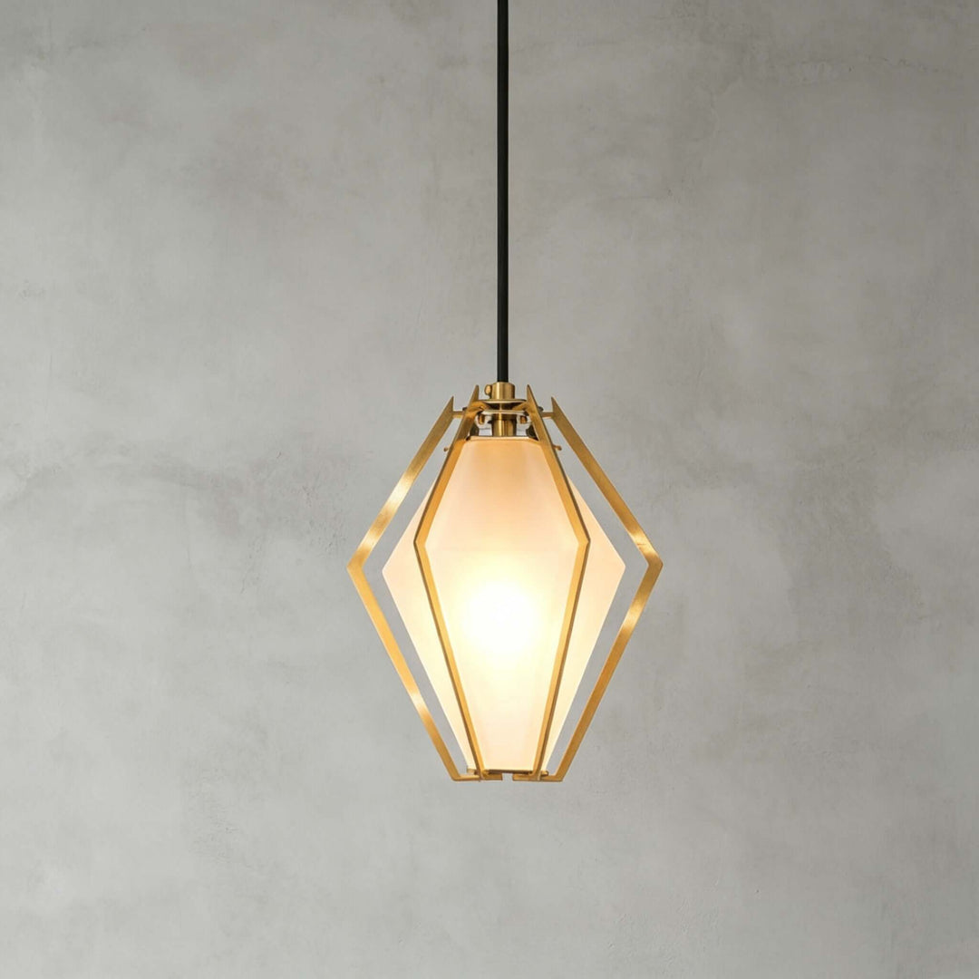 Prismora Pendant Light - Geometric Glass Kitchen Island Light | Vinlighting
