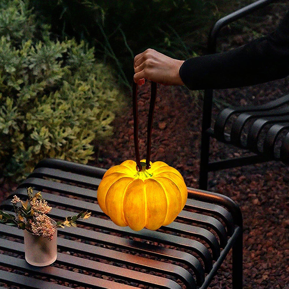 Pumpkin Portable Table Lamp - Cute & Cool Bedroom Lamp by Vinlighting | Vinlighting | Vinlighting