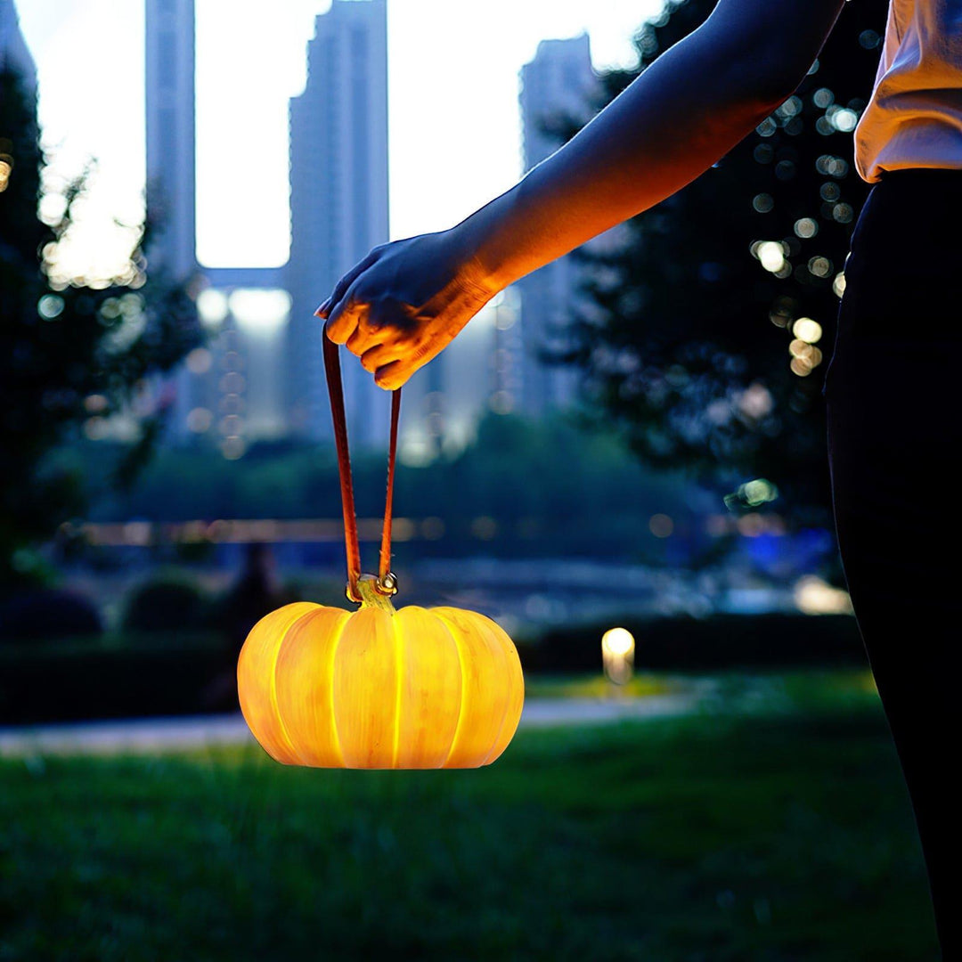 Pumpkin Portable Table Lamp - Cute & Cool Bedroom Lamp by Vinlighting | Vinlighting | Vinlighting