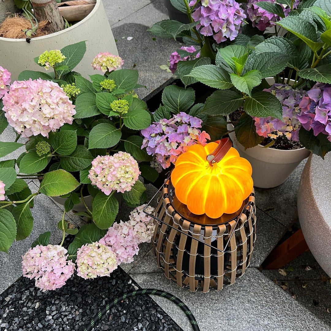 Pumpkin Portable Table Lamp - Cute & Cool Bedroom Lamp by Vinlighting | Vinlighting | Vinlighting