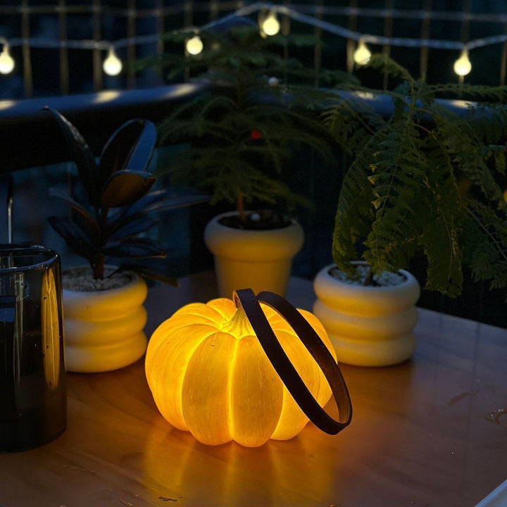 Pumpkin Portable Table Lamp - Cute & Cool Bedroom Lamp by Vinlighting | Vinlighting | Vinlighting