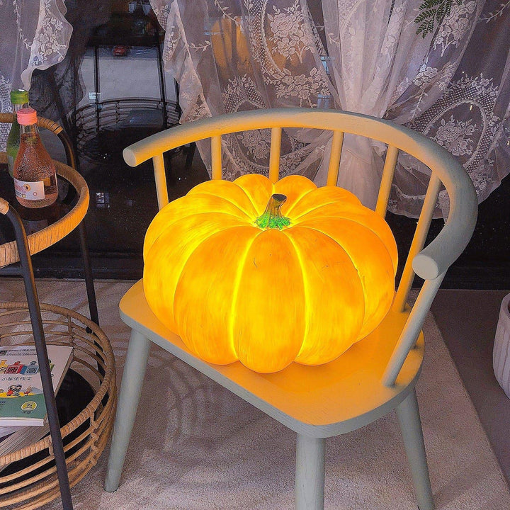 Pumpkin Portable Table Lamp - Cute & Cool Bedroom Lamp by Vinlighting | Vinlighting | Vinlighting