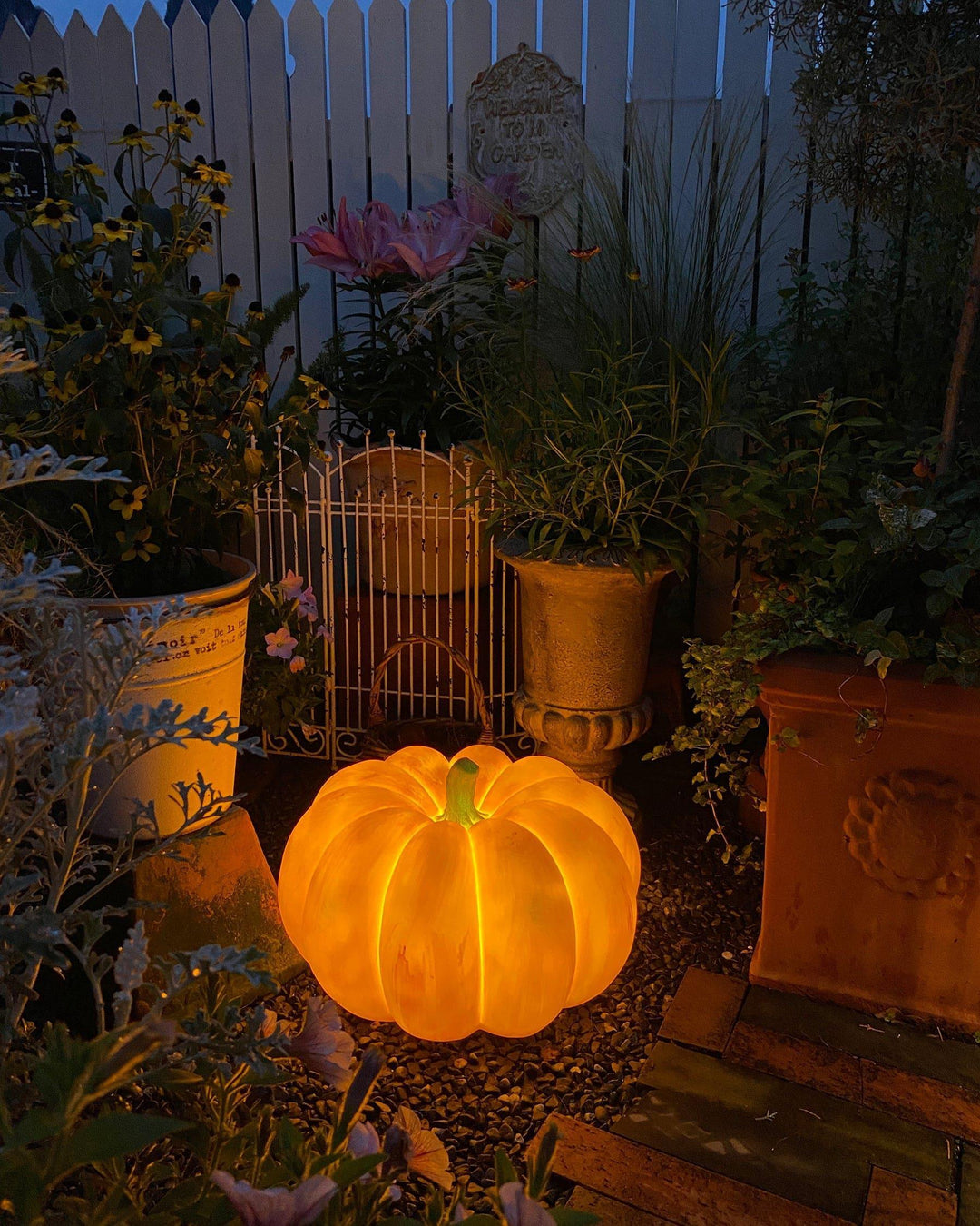 Pumpkin Table Lamp - Children's Best, Orange Design | Vinlighting | Vinlighting