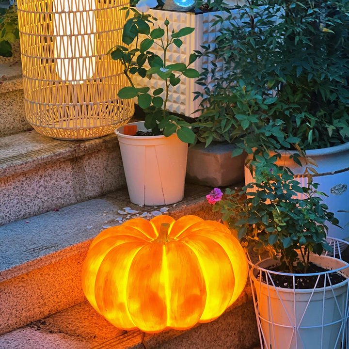 Pumpkin Table Lamp - Children's Best, Orange Design | Vinlighting | Vinlighting