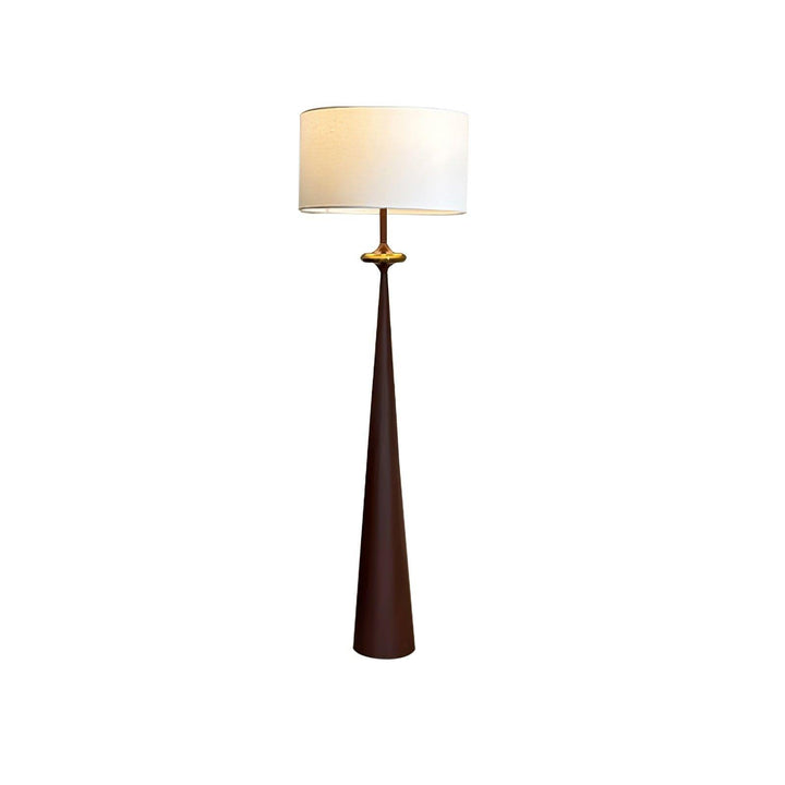 Putney Floor Lamp - Stacked Circle Design with Vintage Aluminum Finish | Vinlighting | Vinlighting