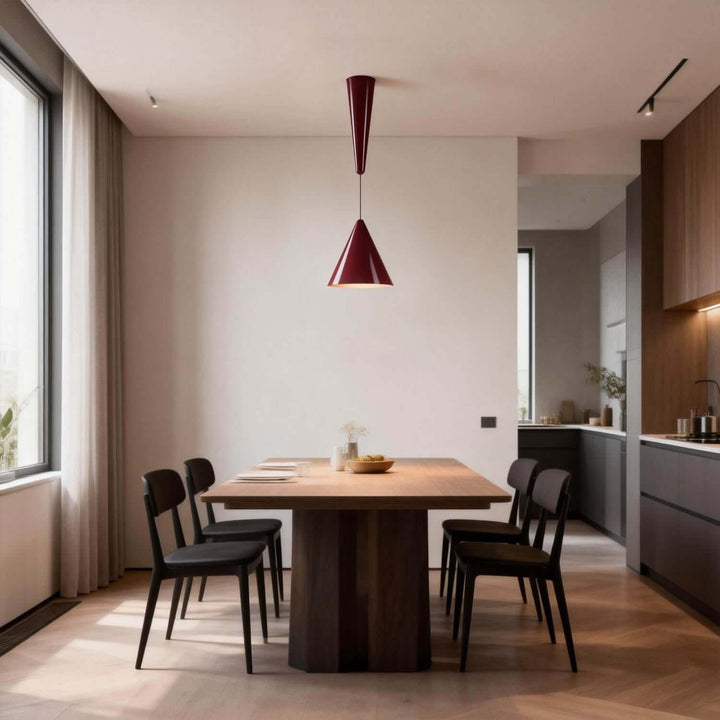 Qelruno Pendant Light – Postmodern Minimalist Dining Room Lamp