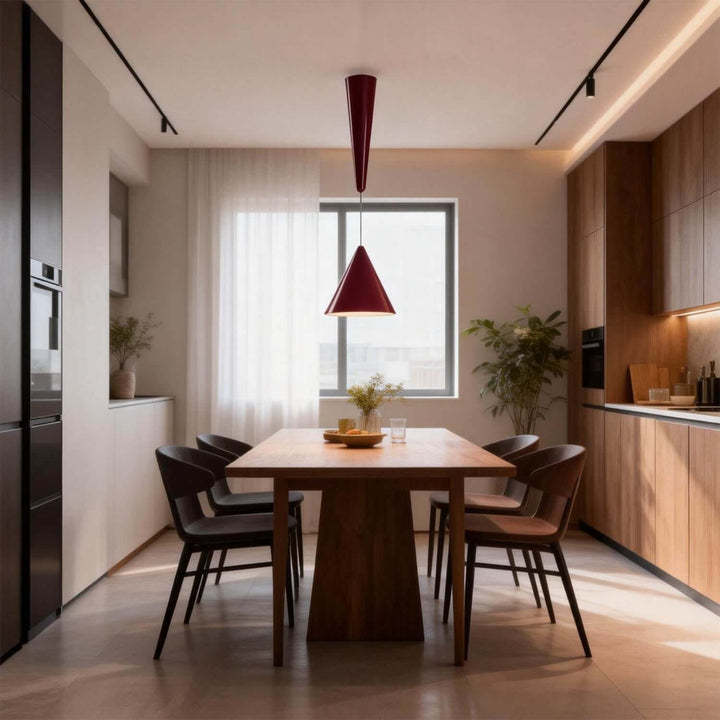 Qelruno Pendant Light – Postmodern Minimalist Dining Room Lamp