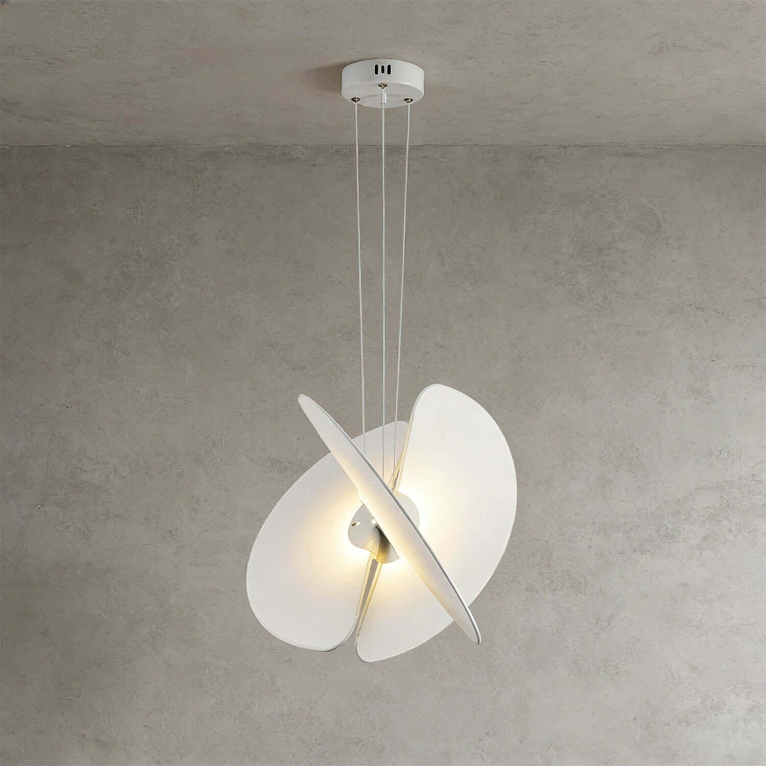 Qelvani Pendant Lamp – Nordic Minimalist Fabric Chandelier