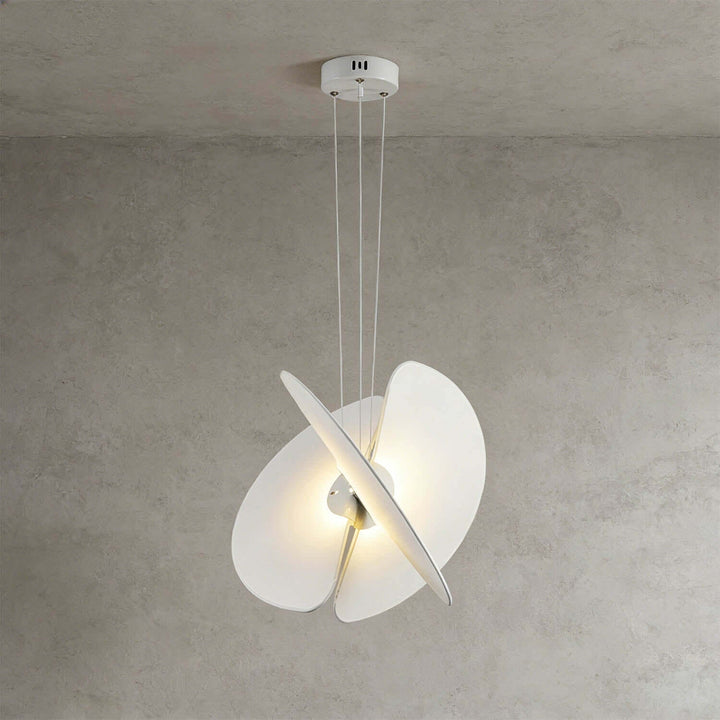 Qelvani Pendant Lamp – Nordic Minimalist Fabric Chandelier