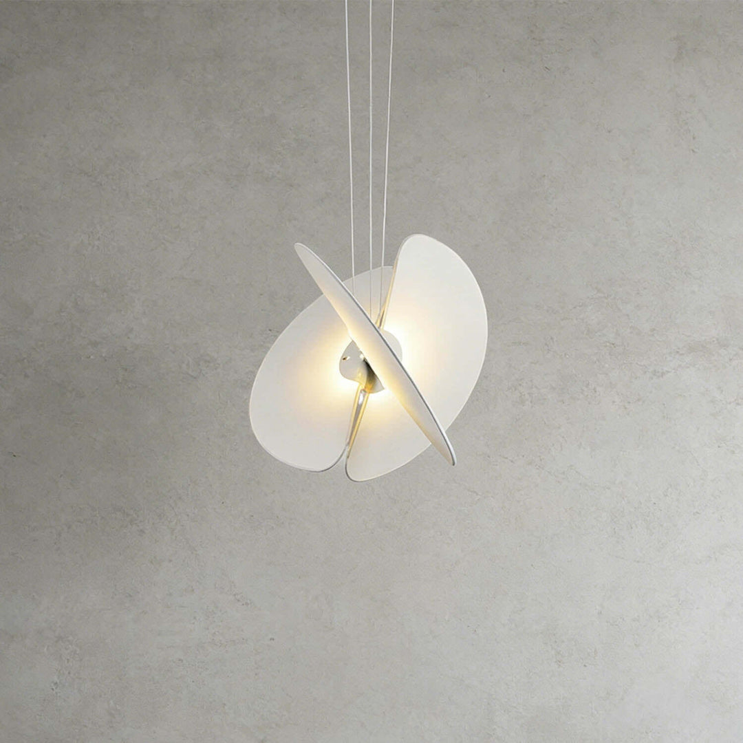 Qelvani Pendant Lamp – Nordic Minimalist Fabric Chandelier
