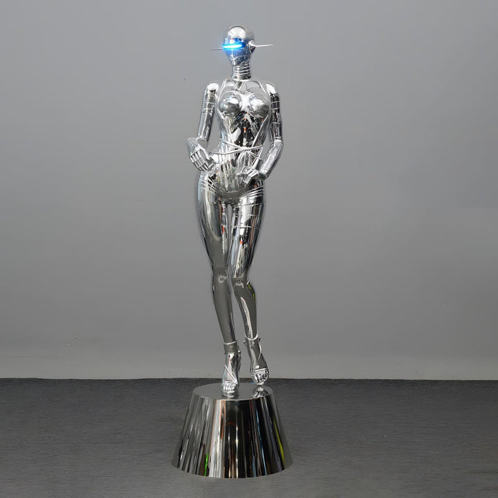 Qelvix Goddess Floor Lamp - Resin Sculpture Decorative Lighting