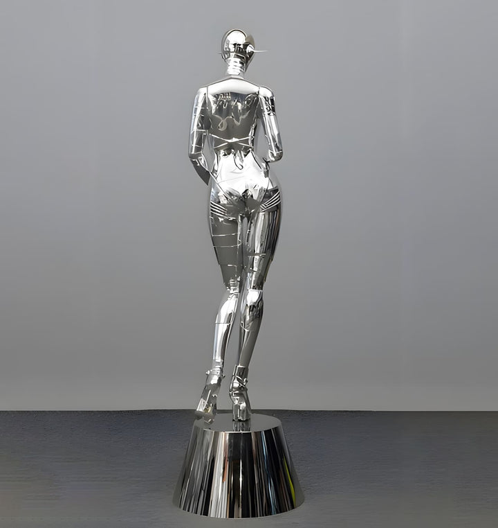 Qelvix Goddess Floor Lamp - Resin Sculpture Decorative Lighting