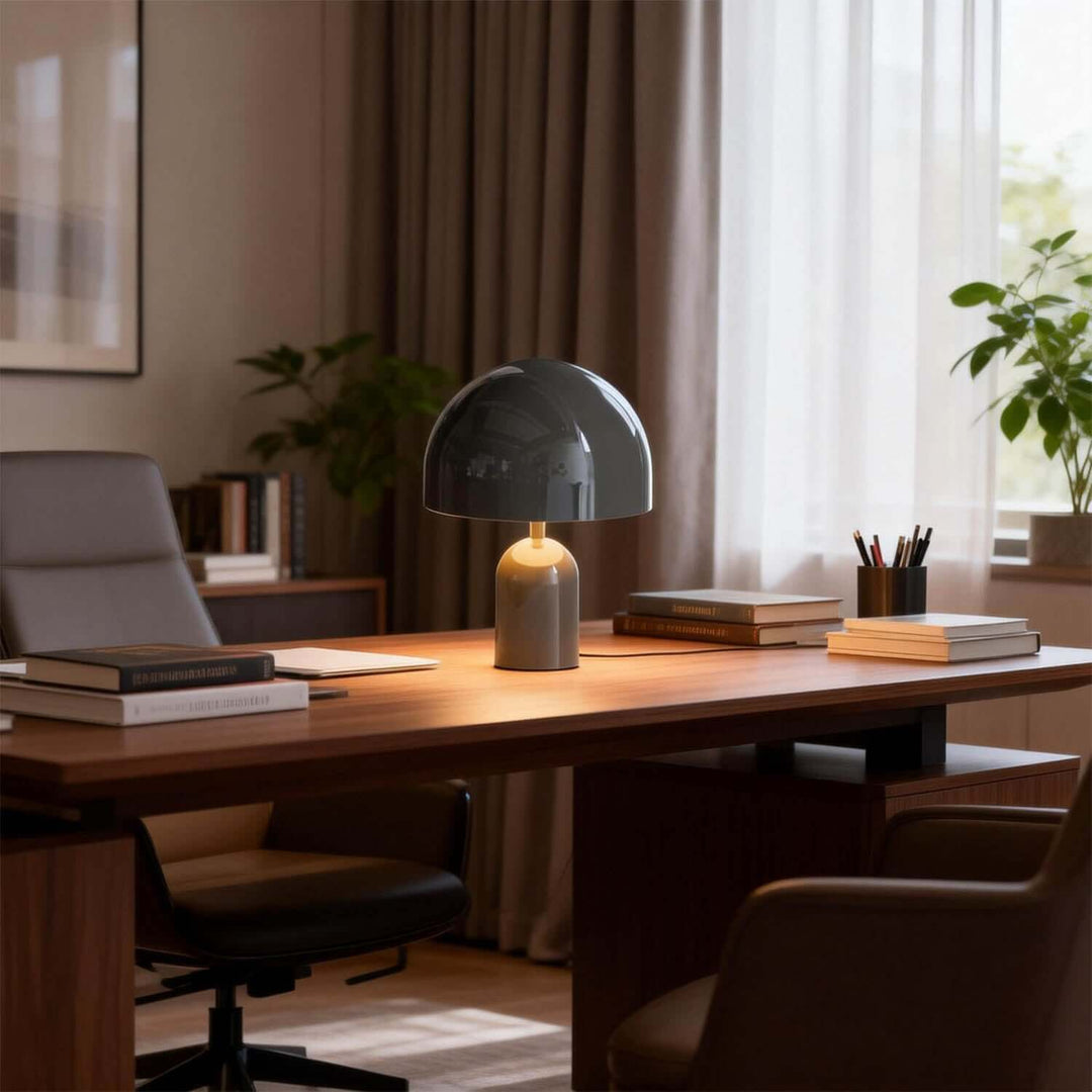 Qelvori Table Lamp – Modern Stylish Creative Mushroom Bedside Lamp