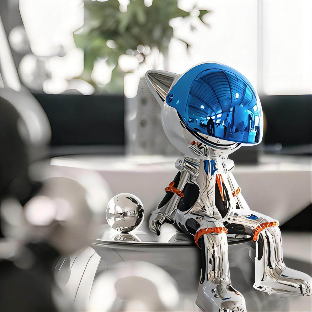 Qeniro Art Deco Sculpture – Futuristic Modern Art Decoration