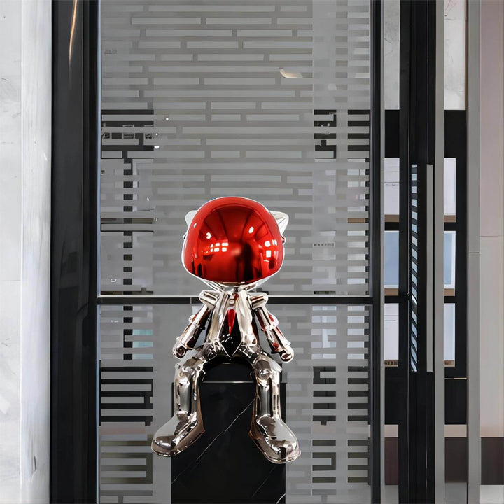 Qeniro Art Deco Sculpture – Futuristic Modern Art Decoration