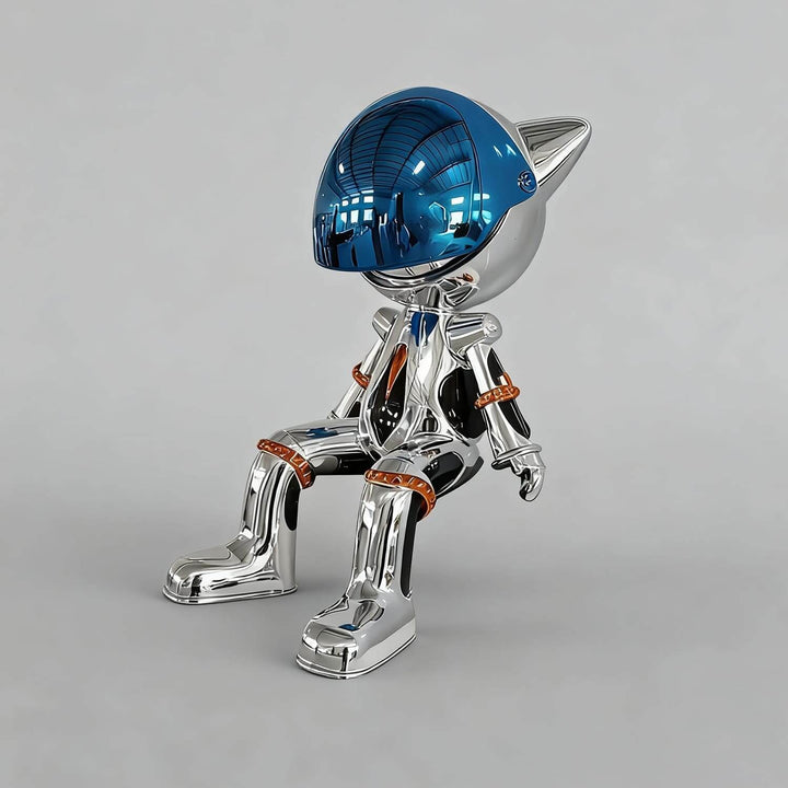 Qeniro Art Deco Sculpture – Futuristic Modern Art Decoration