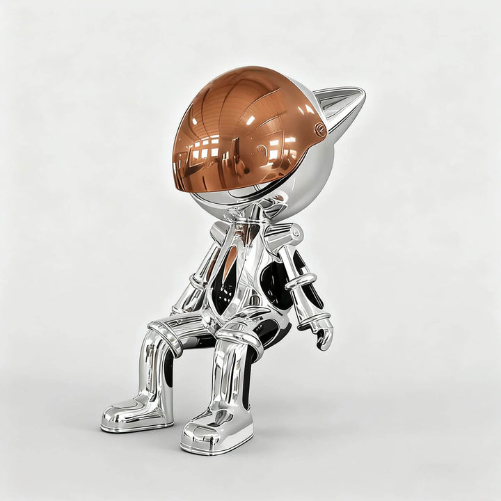 Qeniro Art Deco Sculpture – Futuristic Modern Art Decoration