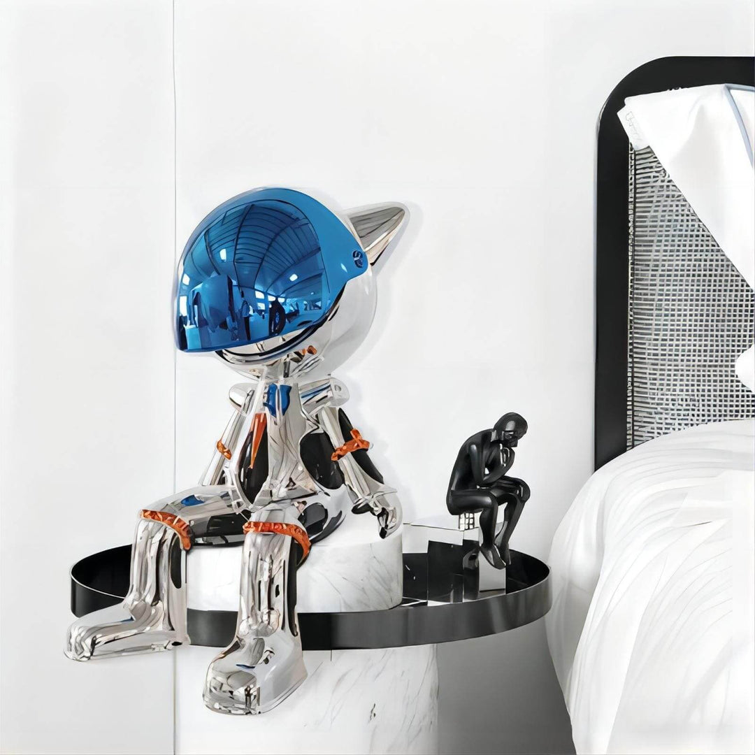 Qeniro Art Deco Sculpture – Futuristic Modern Art Decoration