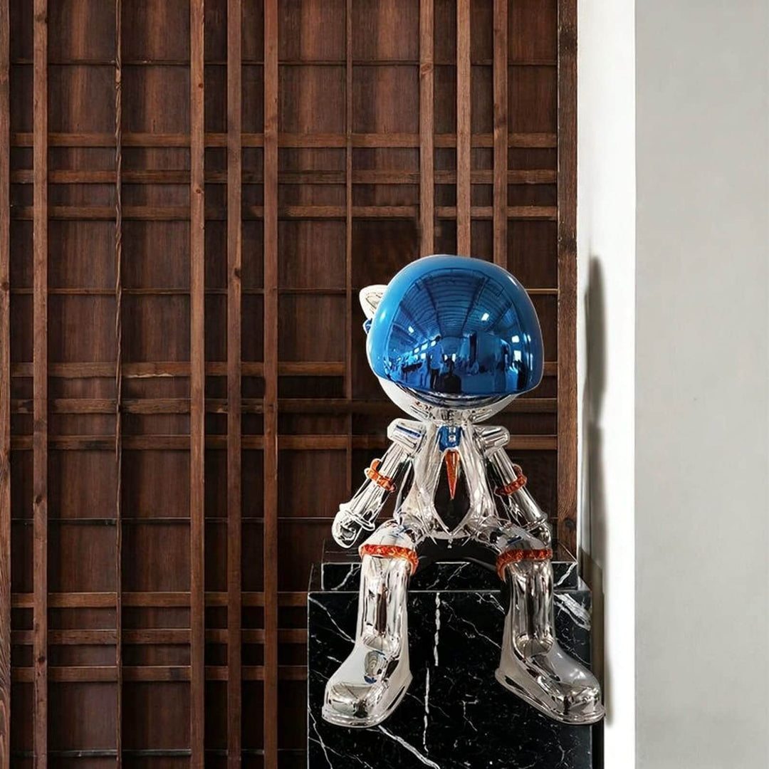 Qeniro Art Deco Sculpture – Futuristic Modern Art Decoration