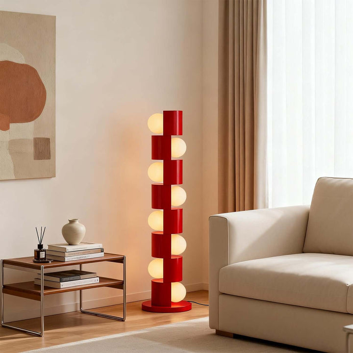Qevin Floor Lamp – Retro Creative Artistic Floor Lamp