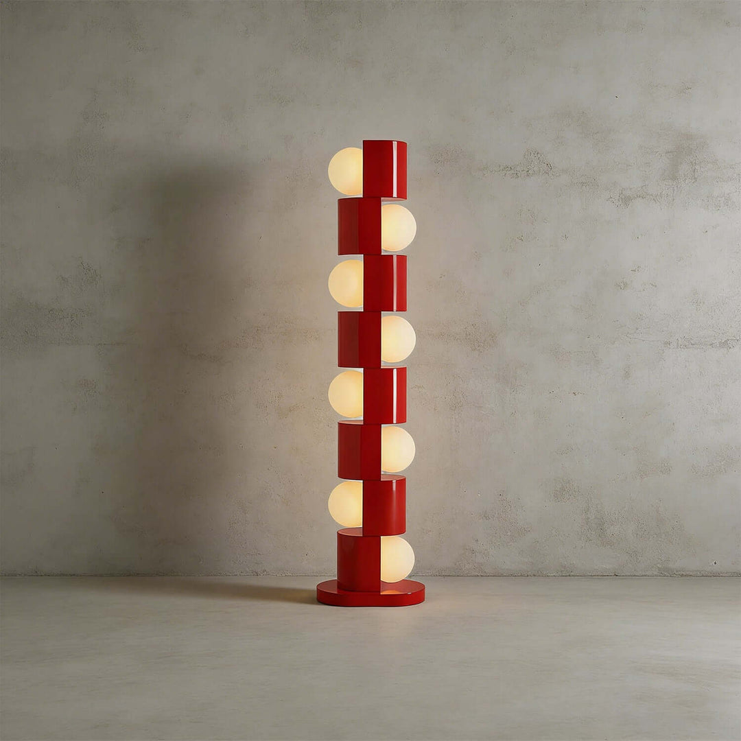 Qevin Floor Lamp – Retro Creative Artistic Floor Lamp