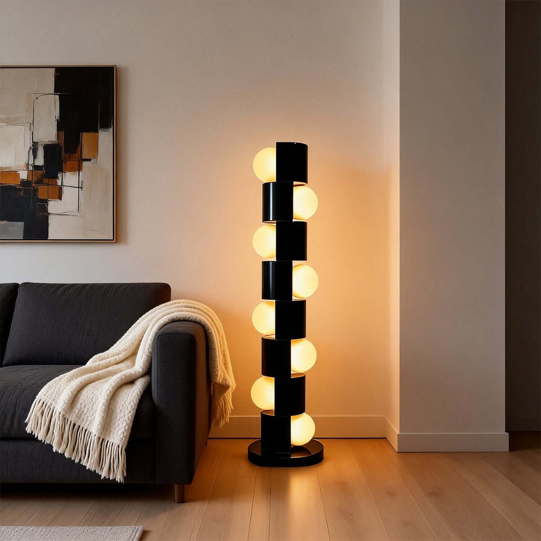 Qevin Floor Lamp – Retro Creative Artistic Floor Lamp
