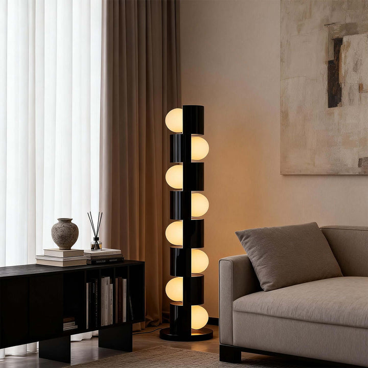 Qevin Floor Lamp – Retro Creative Artistic Floor Lamp