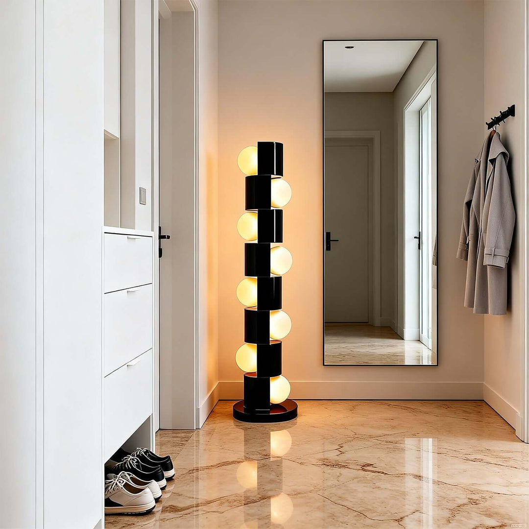 Qevin Floor Lamp – Retro Creative Artistic Floor Lamp