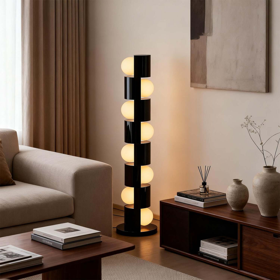 Qevin Floor Lamp – Retro Creative Artistic Floor Lamp