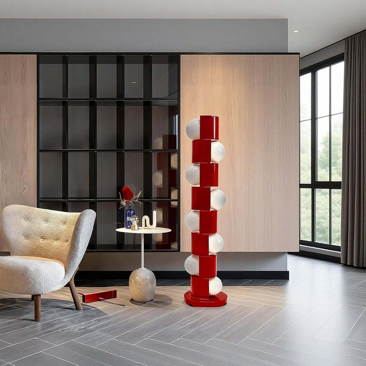 Qevin Floor Lamp – Retro Creative Artistic Floor Lamp