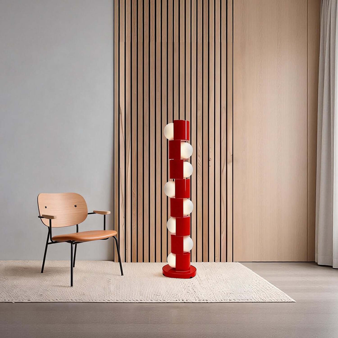 Qevin Floor Lamp – Retro Creative Artistic Floor Lamp