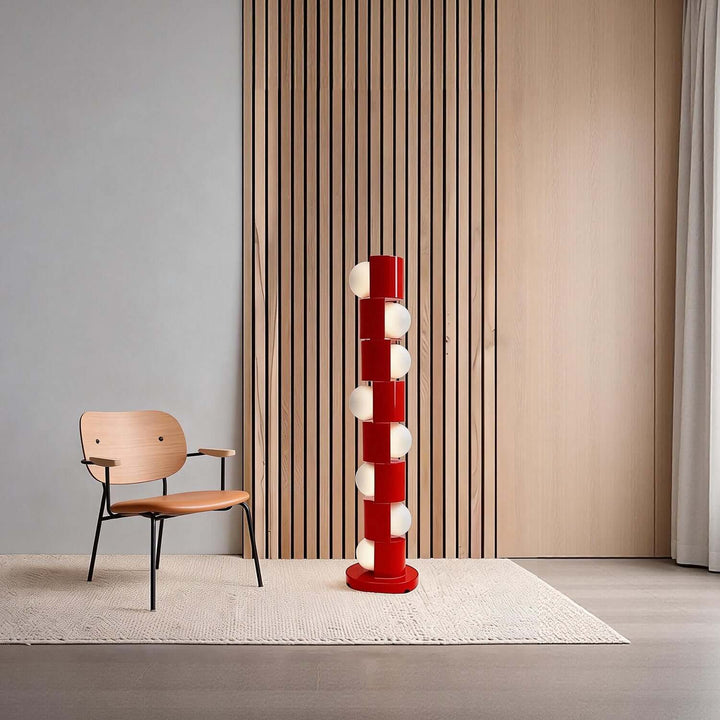 Qevin Floor Lamp – Retro Creative Artistic Floor Lamp